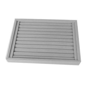 抽屉绒布首饰盒耳钉环项手链戒指盘珠子展示盒中号饰品水钻盒直播