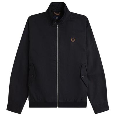 FRED PERRY男士休闲夹克2026春季拉链麦穗刺绣宽松立领外套J2317