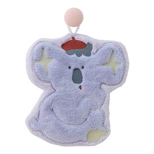 三利擦手巾挂式可爱卡通高颜值厨房卫生间吸水加厚洗手毛巾抹布帕