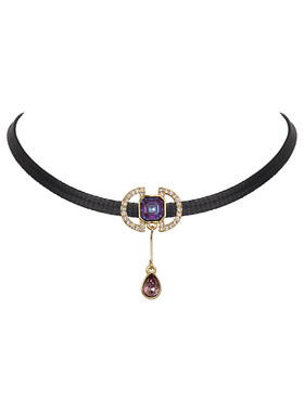 兰盈choker水晶G大调项链