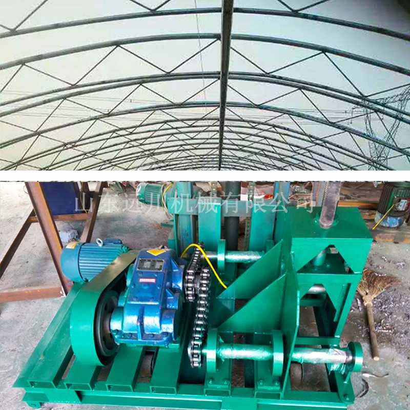 生产不锈钢管盘圆机 槽钢方管弯圆机 加重型铁管煨弯盘圆卷圆设备