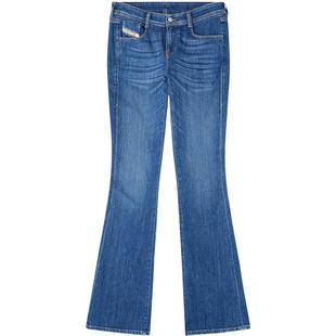 [折扣]DIESEL女士D-EBBEY低腰修身微喇牛仔裤A1100409M73