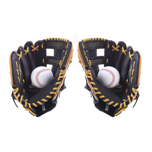 牛皮棒球手套垒球成人大学生专业训练右手打击球比赛投手捕手手套