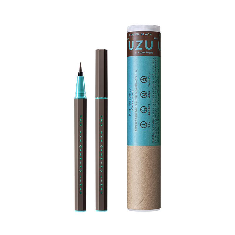 日本UZU BY FLOWFUSHI EOL极细眼线液笔2023新版官方旗舰店正品