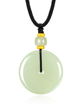 【中国黄金出品】和田玉平安扣