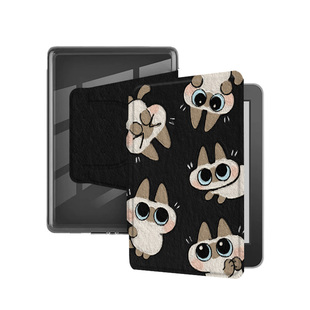 适用Kindle磁吸分离Paperwhite小豆泥电纸书kpw1卡通2可爱3透明壳4趣味5第11/12代658青春版958电子书保护套