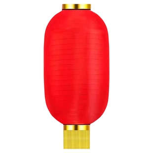 红灯笼舞蹈道具可折叠大红冬瓜灯笼儿童新年舞台表演专用手持道具