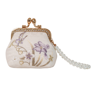 中国风特色文创伴手礼送老外客户礼物国潮展会绣花包生日传统出国