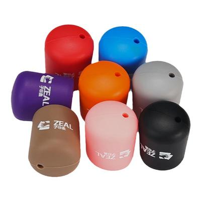路亚竿后堵硅胶保护套