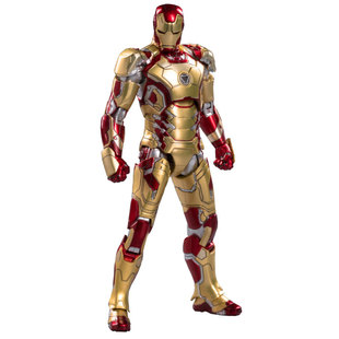 中动玩具mk42钢铁侠手办1:10漫威正版授权复仇者联盟周边七英寸