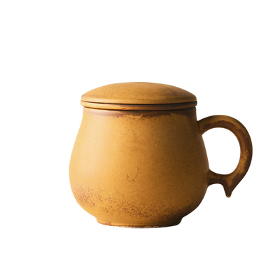 九土复古家用泡茶杯过滤茶叶