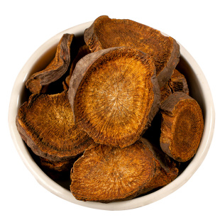 四川大黄500g中药材正品干货生大黄磨粉川军马蹄黄泡酒野生大黄片