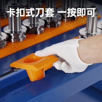 cnc数控机床加工中心工作台BT40锁刀座hsk63换刀台BT50刀柄刀具架