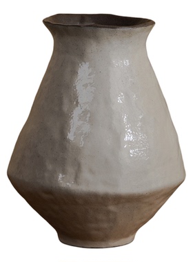 158,Y7060B2景德镇陶瓷花器室内桌面摆件梨形瓶（口8.5，高20）