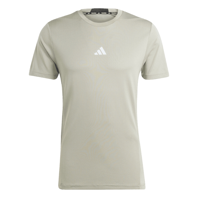 修身运动健身上衣圆领短袖T恤男装夏季adidas阿迪达斯官方outlets