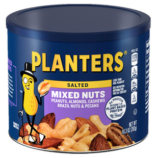 Planters Mixed Nuts美国绅士什锦混合坚果鸡尾花生咸味花生米