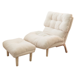 家用阳台休闲椅晒太阳躺椅卧室懒人沙发可躺可睡小型网红单人沙发