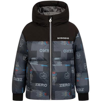 波司登奥莱冬季男童短款奥特曼羽绒服时尚休闲潮流卡通动漫保暖