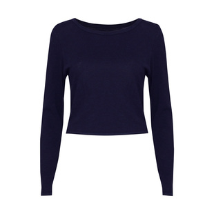 LornaJane开背WORKOUT BM短款长袖瑜伽上衣户外跑步女LJ