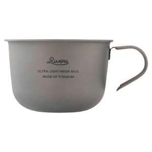 RIVERS 创意超轻钛杯 咖啡杯随行杯 简约便携金属旅行杯露营杯子