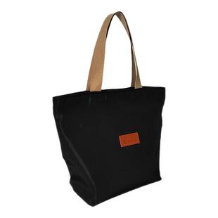 新款尼龙布包女上班便当袋妈咪手腕袋手提饭包百搭小拎包拉链防水