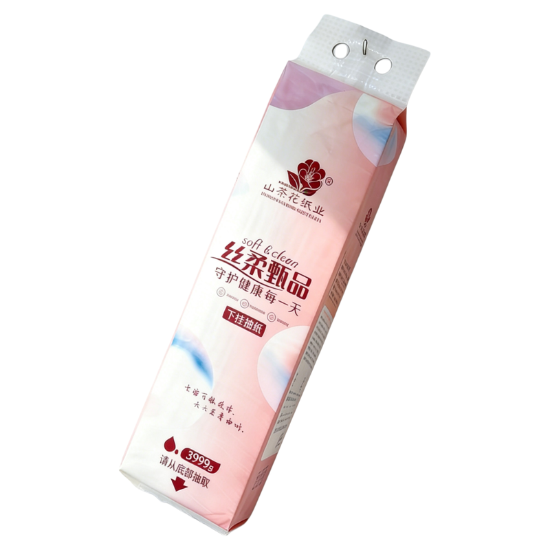 老牌丝柔甄品原生浆悬挂式抽纸