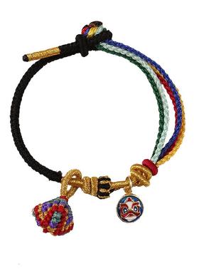 初岚端午节五彩绳小粽子