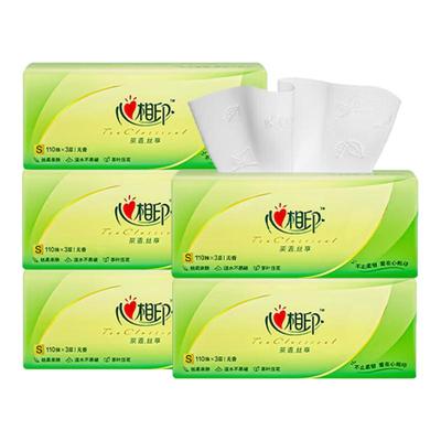 心相印抽纸330张大包实惠装整箱