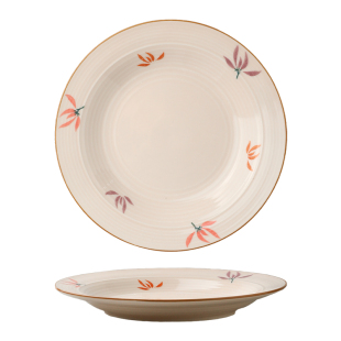 舍里陶瓷餐具套装家用碗盘组合釉下彩高颜值米饭碗深盘菜盘子鱼盘