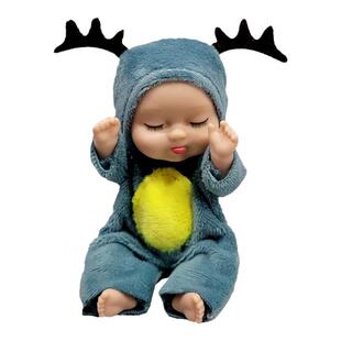 没事做 那就养几个小娃娃陪自己 可爱睡眠娃娃迷你摆件生日送朋友