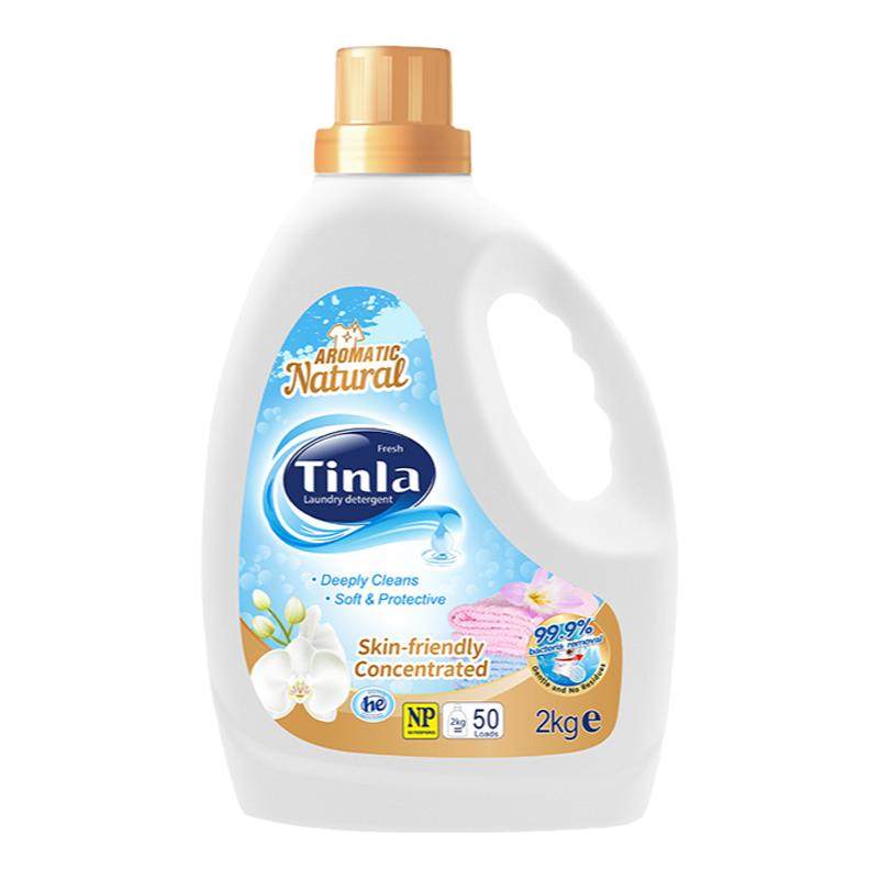香港品牌Tinla天蕾除菌除螨浓缩洗衣液柔软留香护衣洗衣液整箱8kg