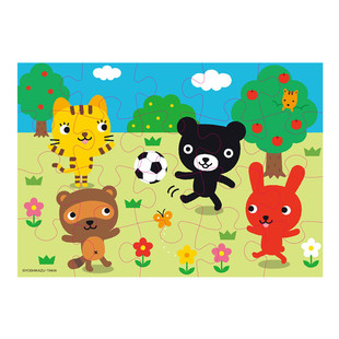 日本kumon公文教育进阶式大块拼图单盒装入门2/3/4/6片儿童玩具