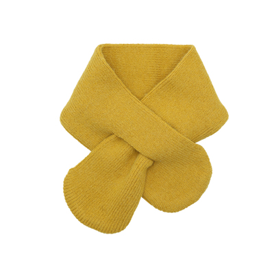 小众纯色围巾女2025冬季