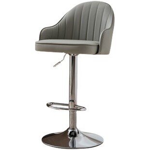 吧台椅现代简约高脚凳子酒吧凳高凳前台椅子靠背吧凳家用升降吧椅