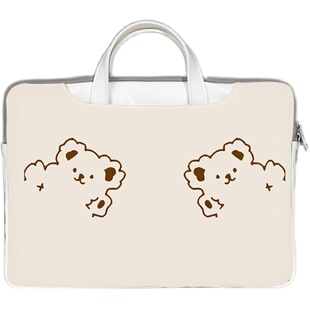 手提电脑包女适用14寸联想小新Pro13可爱内胆包华为荣耀16寸苹果macbook笔记本air13.3戴尔卡通15.6保护套包