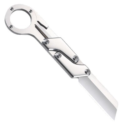 【全钢好刀】机械户外刀不锈钢折叠刀多功能随身便携式野外生存刀