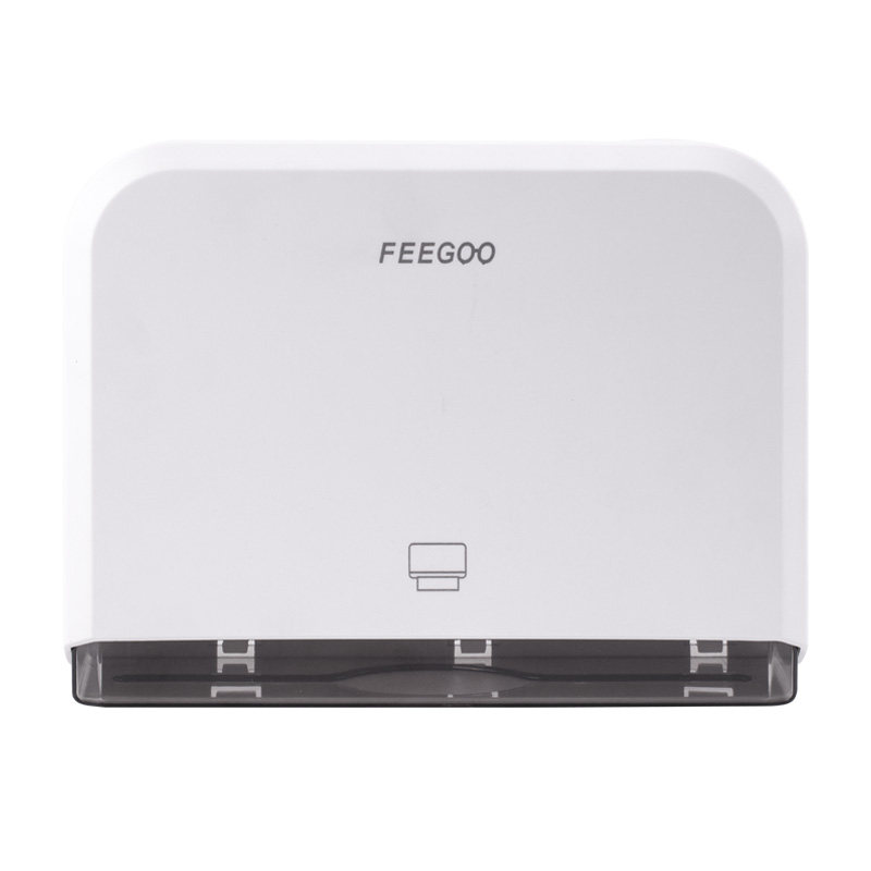 FEEGOO擦手纸盒挂壁式卫生间纸巾盒厕所抽纸盒免打孔酒店擦手纸盒