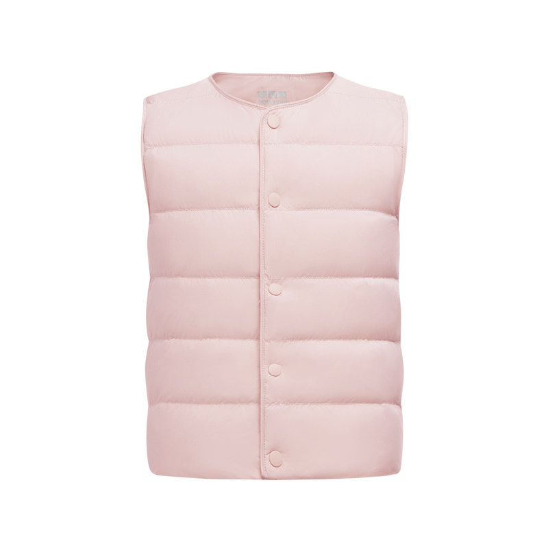 波司登儿童羽绒马甲男女童宝宝背心轻暖柔肤羽绒内胆T40130060DS