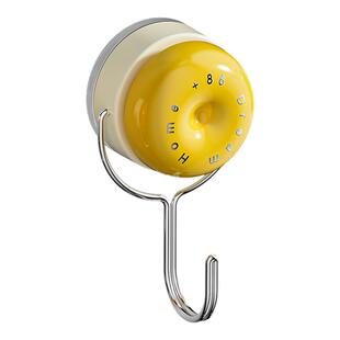 多巴胺吸盘挂钩强力承重免打孔壁挂浴室厨房门后挂勾粘胶可爱挂架