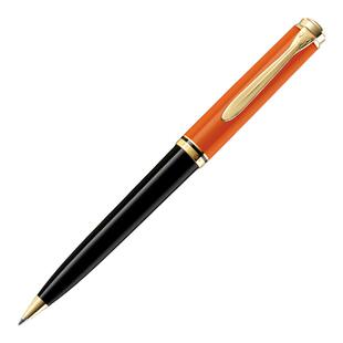 Pelikan百利金Souveran K800原子笔Burnt Orange焦橙色圆珠笔礼盒商务送礼刻字德国进口开学毕业谢老师礼物