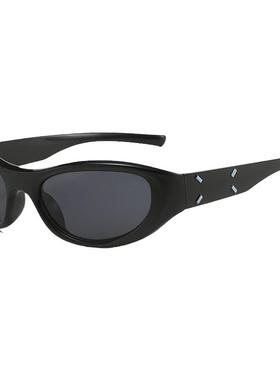 大框美式辣妹凹造型遮阳太阳镜潮