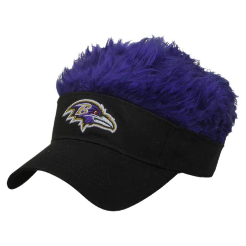 NFL男女帽秋冬空顶帽毛毛个性训练防风巴尔的摩乌鸦队正品2496742