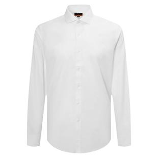 【易打理/抗皱/平纹】G2000男装秋冬新款白衬衫长袖商务正装衬衣.