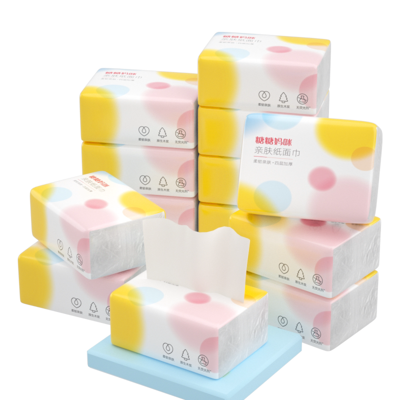 【糖糖妈咪】42包整箱家用婴儿纸抽