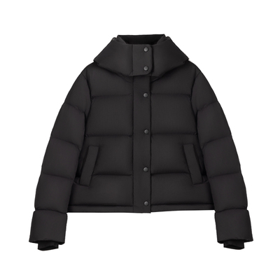 95白鹅绒轻盈保暖更好看帽子可拆