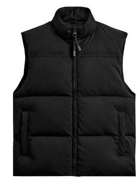 2025秋冬男装立领绗缝直筒厚款马甲无袖休闲棉服背心0029440 707