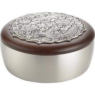 皇家雪兰莪台北国立故宫博物院孔雀与兰花帝苑奇珍首饰盒手工制品