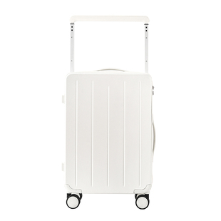 袋鼠行李箱2026新款20寸可登机宽拉杆旅行密码皮箱子24拉链粉色女