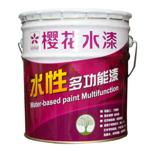 樱花水漆通用水性漆木器漆 家具翻新漆 清漆白漆彩色金属多功能漆