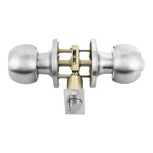 球形门锁家用通用型卧室老式房间木门锁具卫生间三杆式球型锁心芯